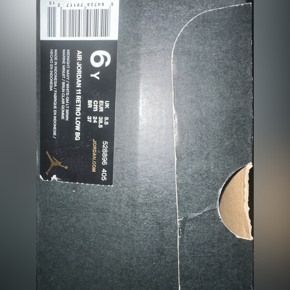 Air Jordan 11 Retro Low , NAVY GUM - Picture 9 of 11